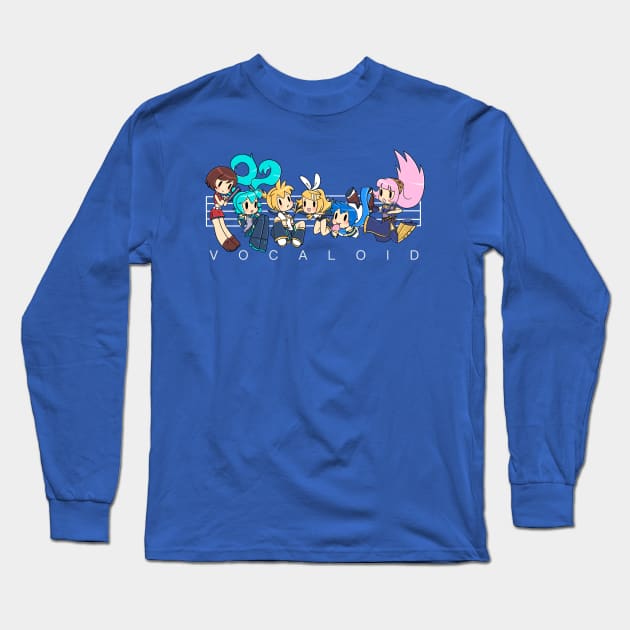 Vocaloid Pals Long Sleeve T-Shirt by GummyDoodles 